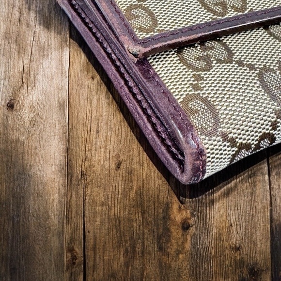 Gucci GG Logo Heart Long Wallet with COA - Picture 15 of 16